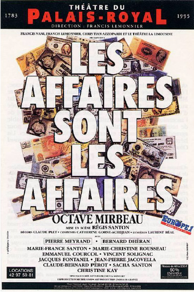 Les affaires sont les affaires